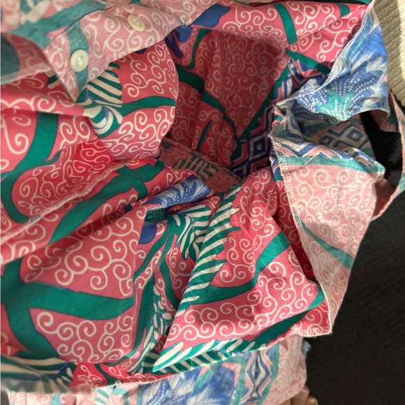 Vintage 80’s Reyn Spooner women's Hawaiian floral bright jumper size small - Picture 6 of 9